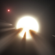 Illustration for article titled That Supposed Alien Megastructure May Actually Be a Swarm of Cometary Fragments
